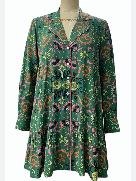 Anthropologie Tops - Anthropologie - Pajama tunic shirt top blouse